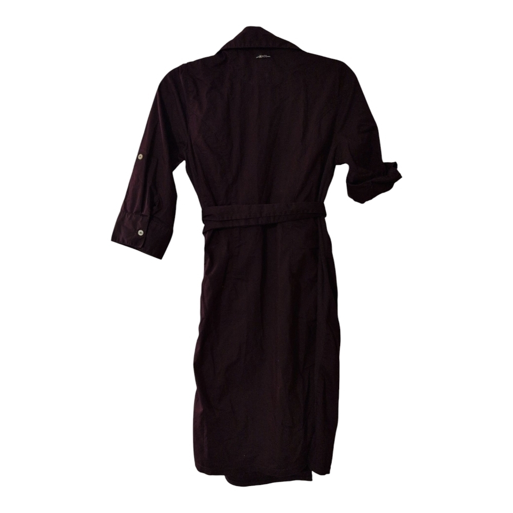 Converse One Star Y2K Dark Purple True Wrap Dress - Picture 3 of 9